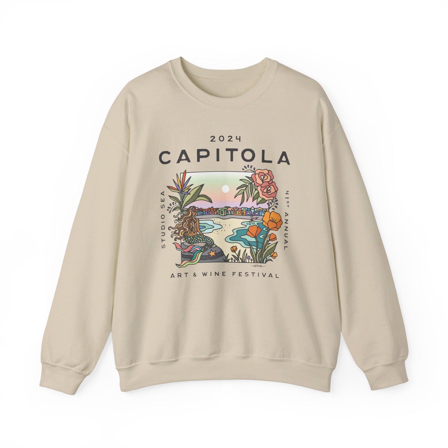 2024 Capitola Art and Wine Festival Poster Crew