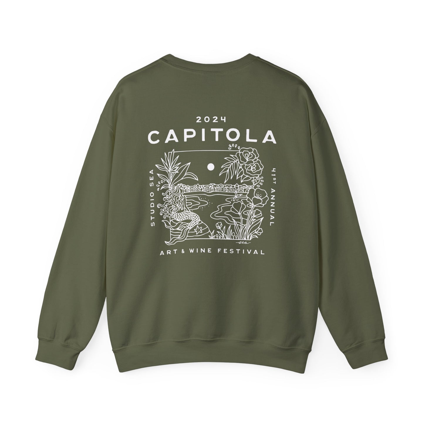 2024 Capitola Art and Wine Festival Logo Crew