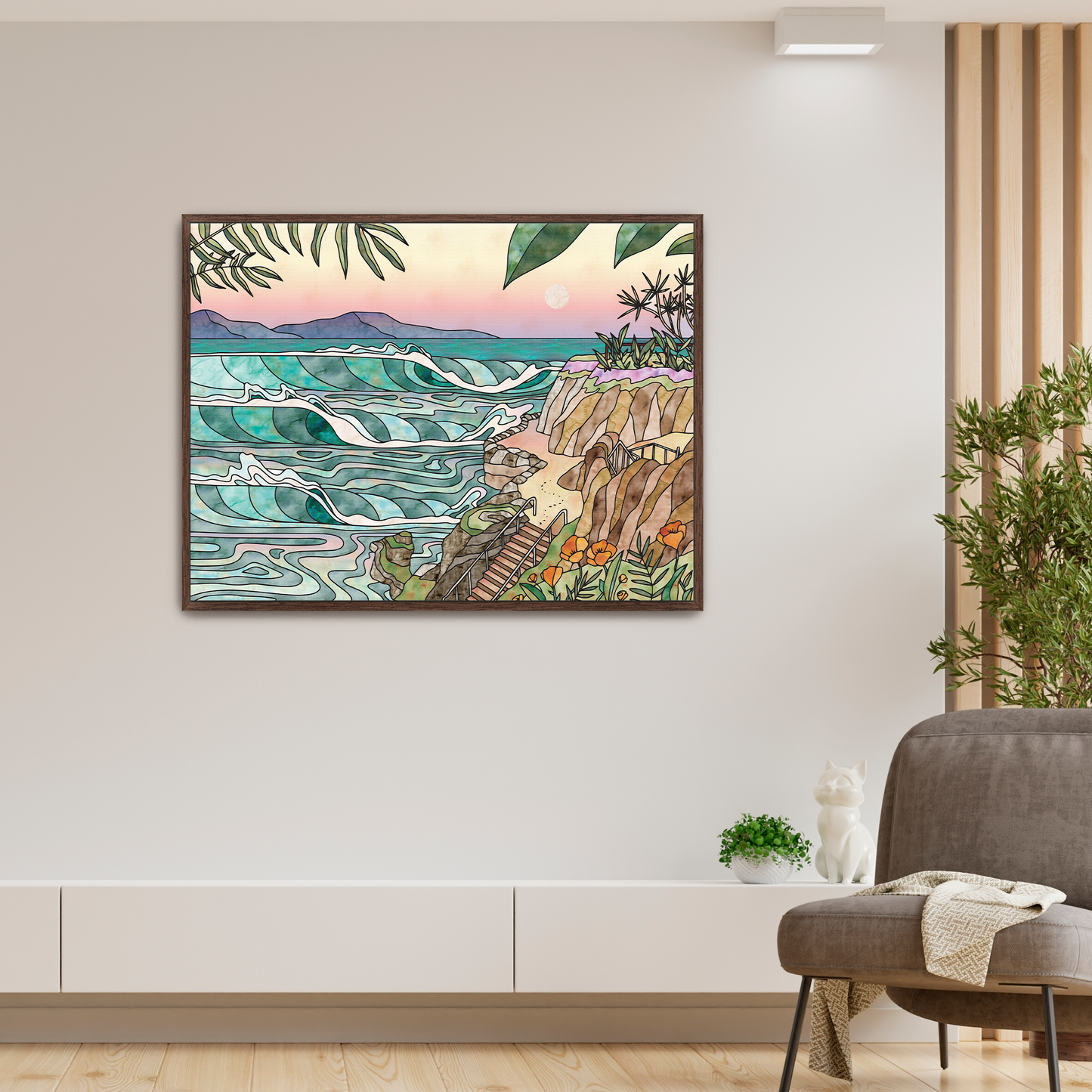 South Swell Art Print