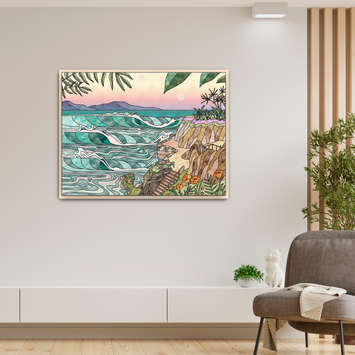 South Swell Art Print