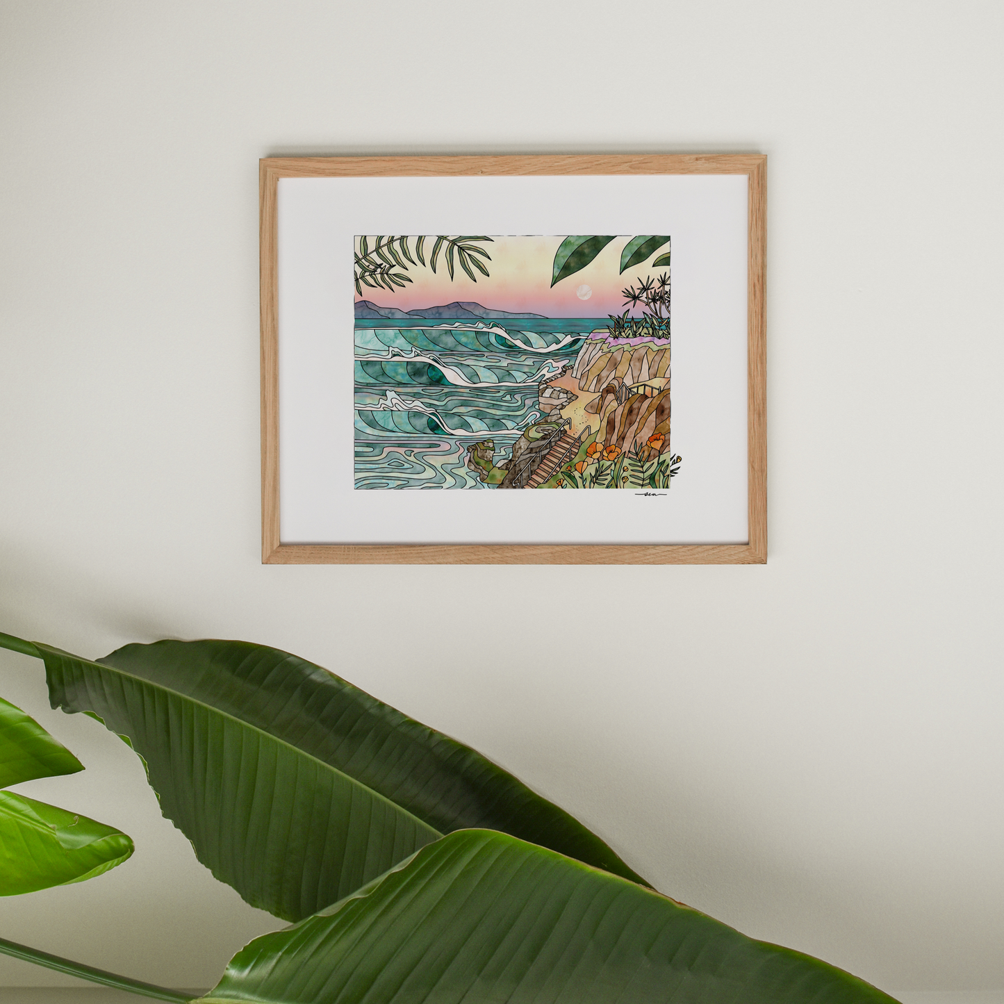 South Swell Art Print