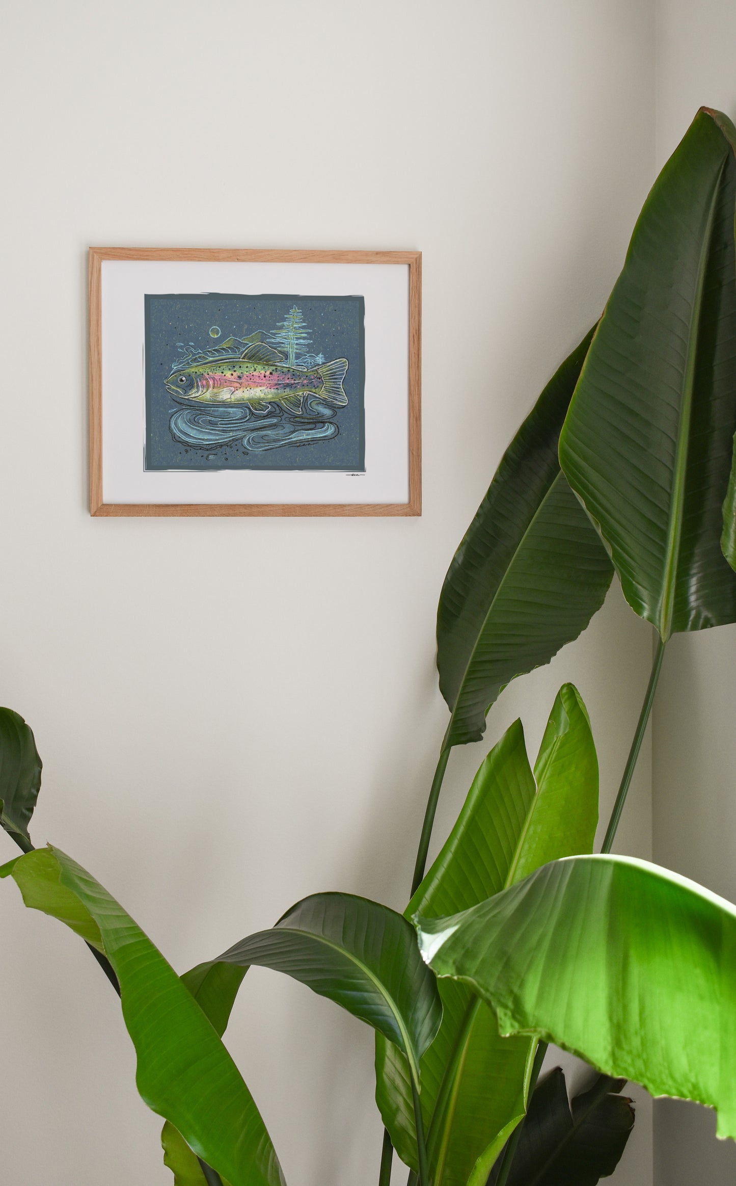 Rainbow Trout Art Print