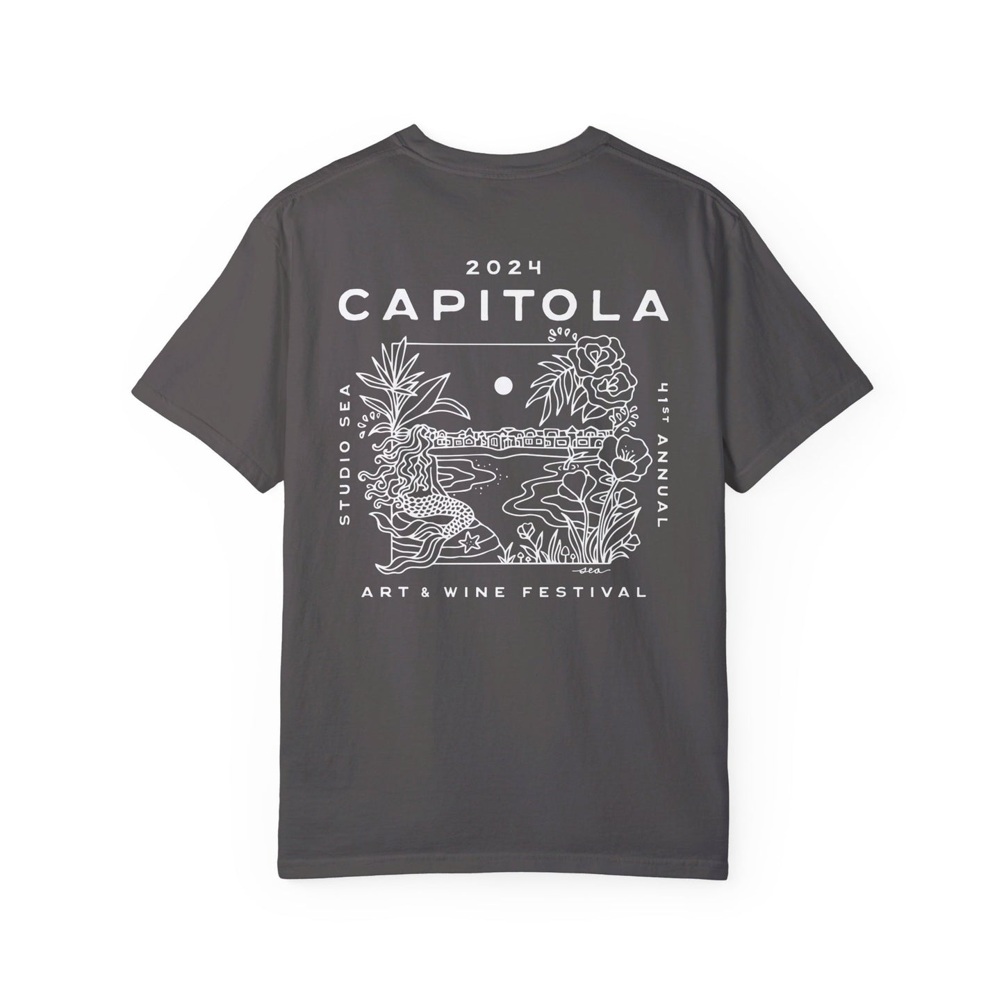 2024 Capitola Art and Wine Festival Poster Tee