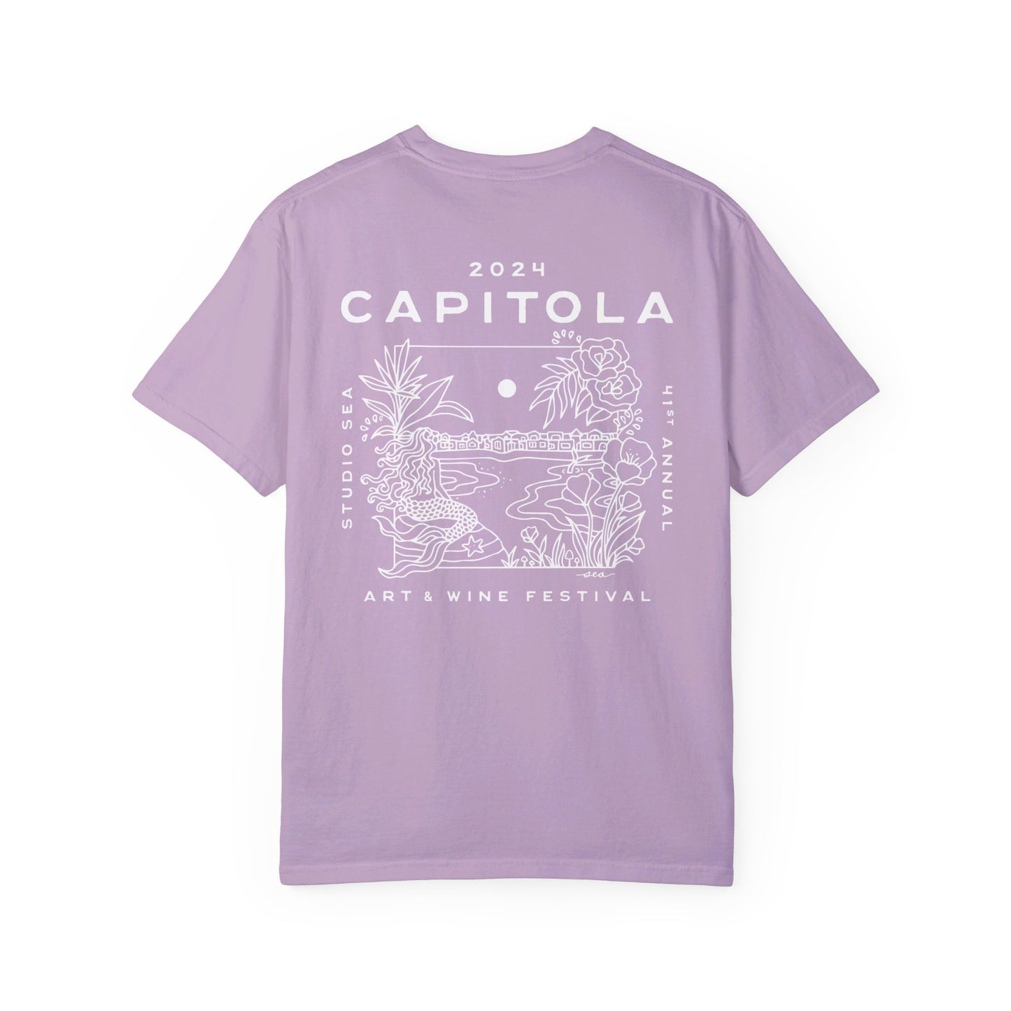 2024 Capitola Art and Wine Festival Poster Tee