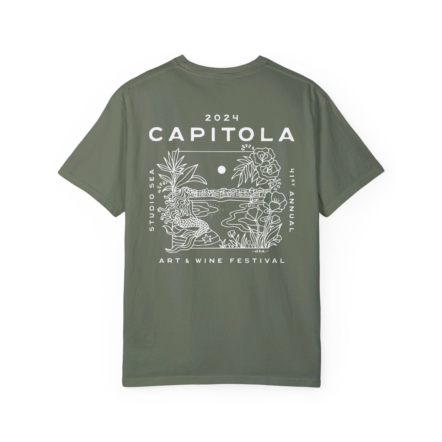 2024 Capitola Art and Wine Festival Poster Tee