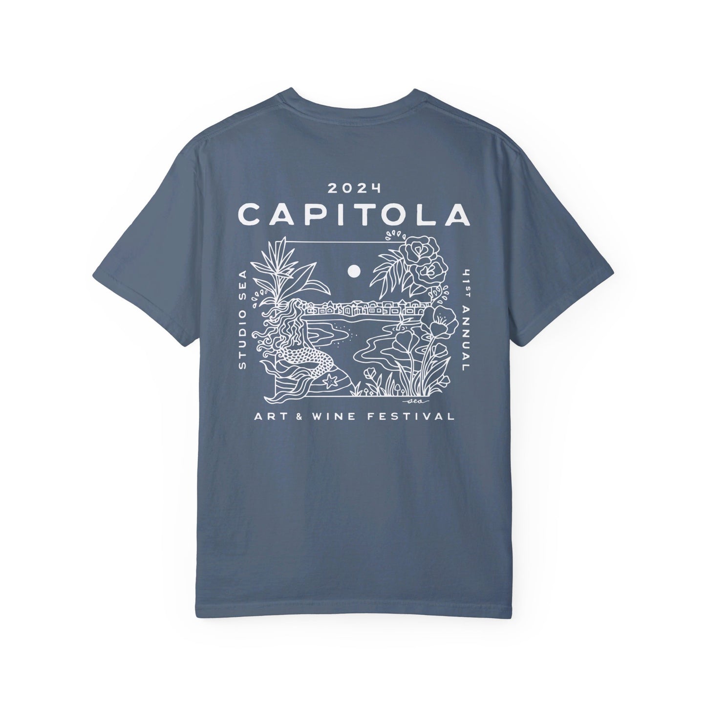 2024 Capitola Art and Wine Festival Poster Tee